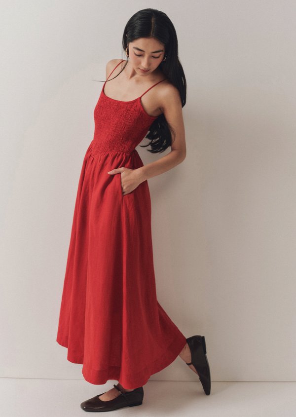 Doris Midaxi Dress - Apple Doris Midaxi Dress - Apple