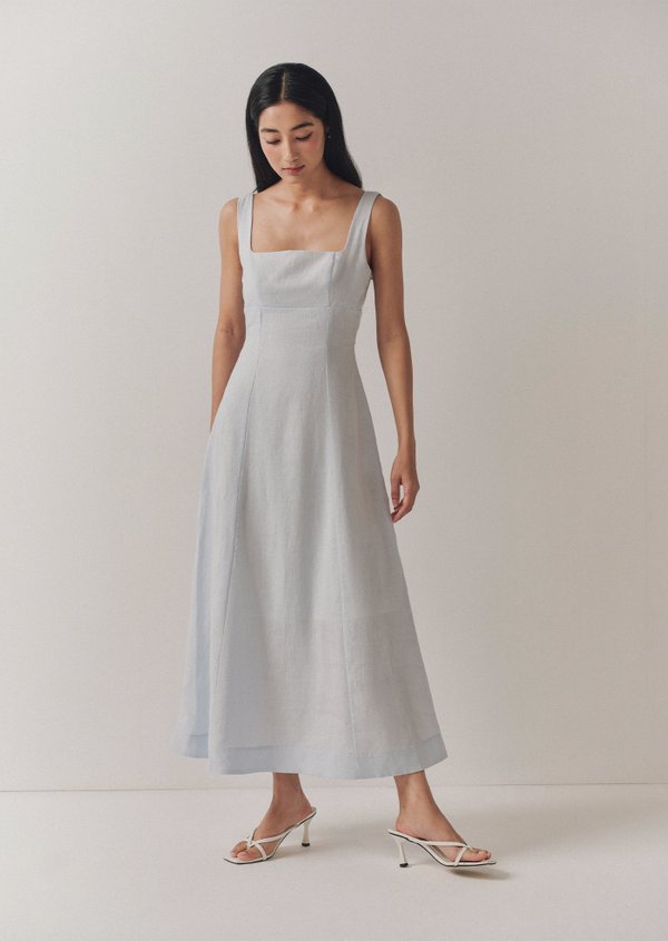 Esme Midaxi Dress - Baby Blue