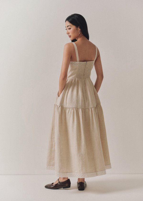 Sybil Midaxi Dress - Sand Sybil Midaxi Dress - Sand