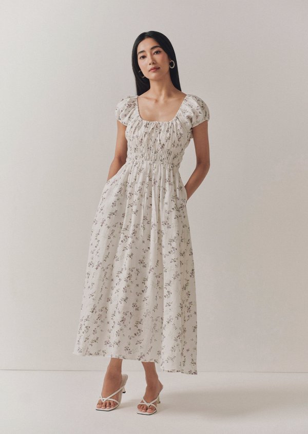 Mia Midi Dress - Heather Mia Midi Dress - Heather
