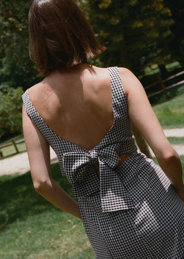 Esme Midaxi Dress - Checked Esme Midaxi Dress - Checked