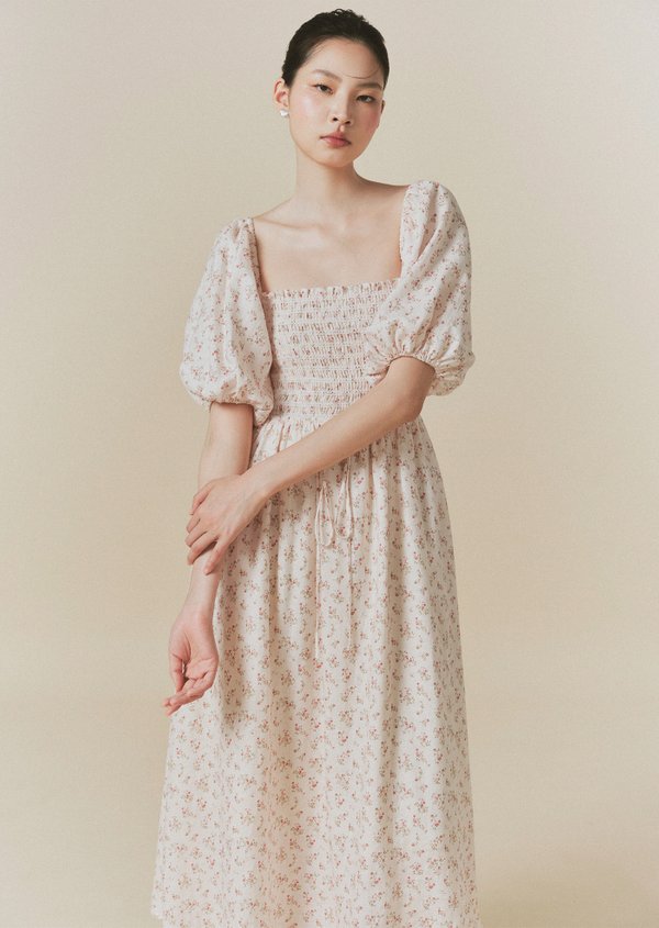 Anna Maxi Dress - Wild Prune In Daylight