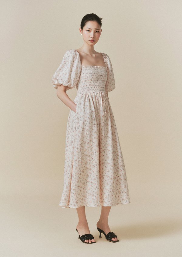 Anna Maxi Dress - Wild Prune In Daylight
