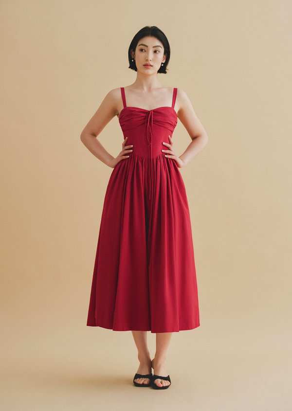 Tribeca Midaxi Dress - Hibicus