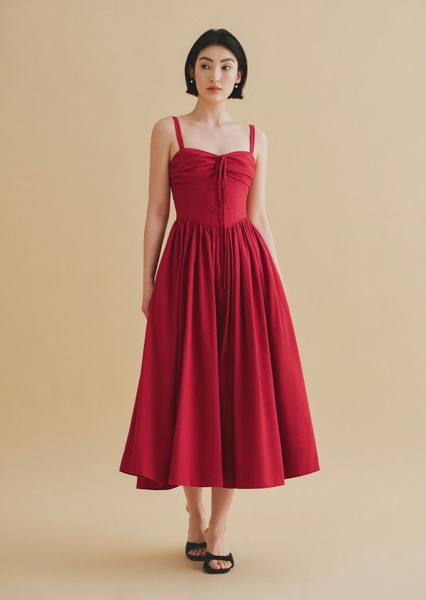 Tribeca Midaxi Dress - Hibicus