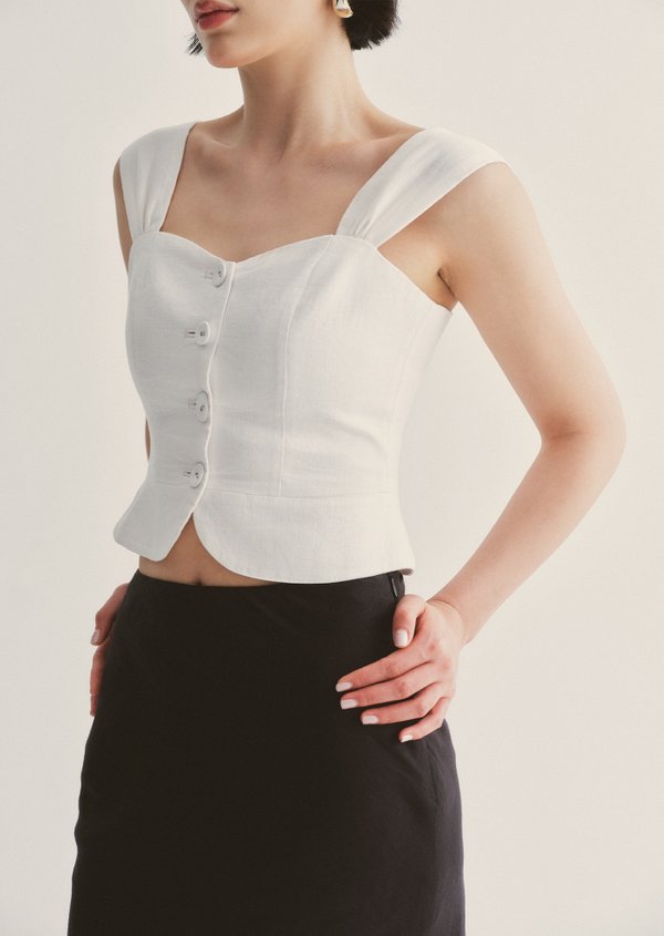 Laly Top - White