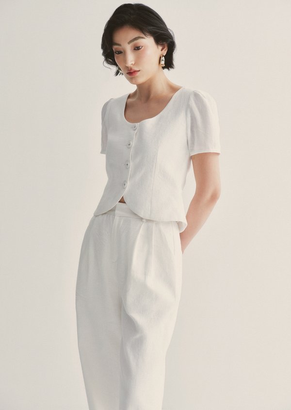 Oliver Top - White Oliver Top - White