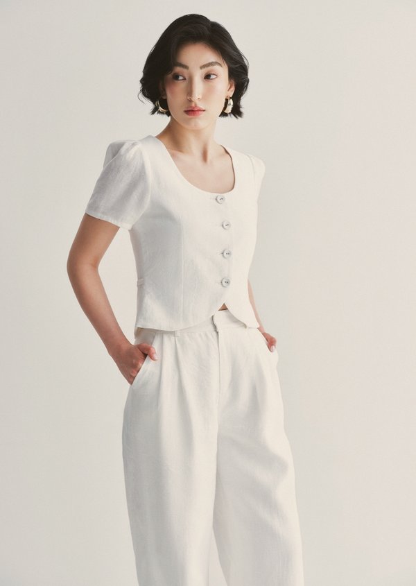 Oliver Top - White Oliver Top - White