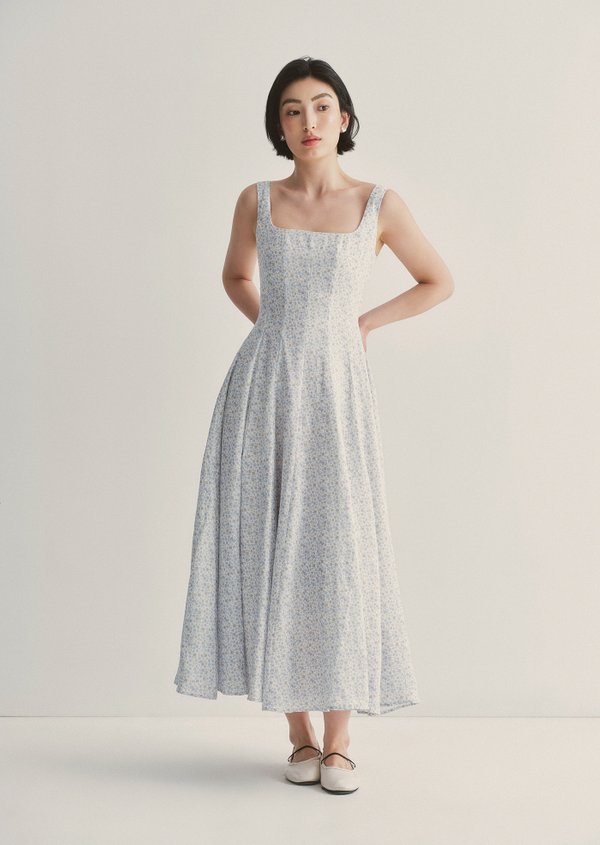 Nadia Midaxi Dress - Lovers In Daylight V2