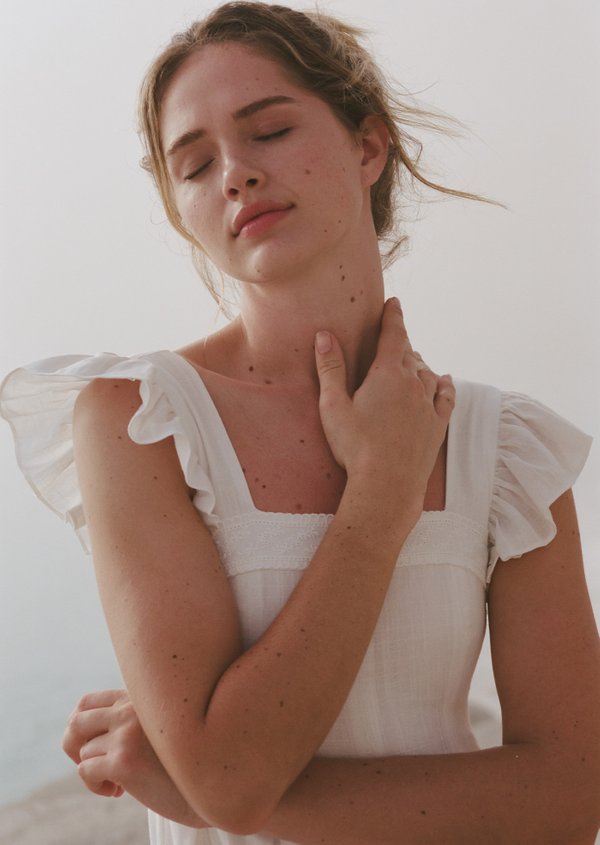 Augustine Maxi Dress - White