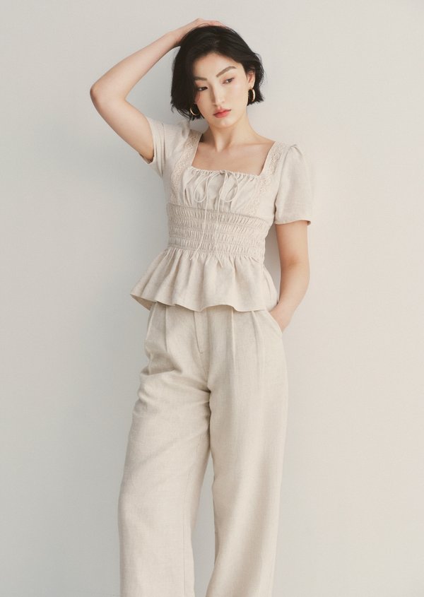 Eloise Top - Sand Eloise Top - Sand