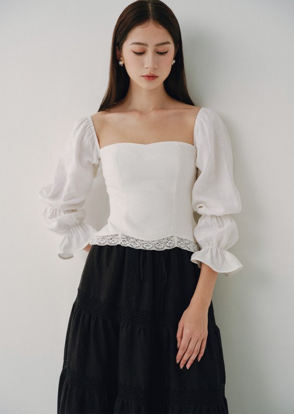 Emmet Top - White Emmet Top - White