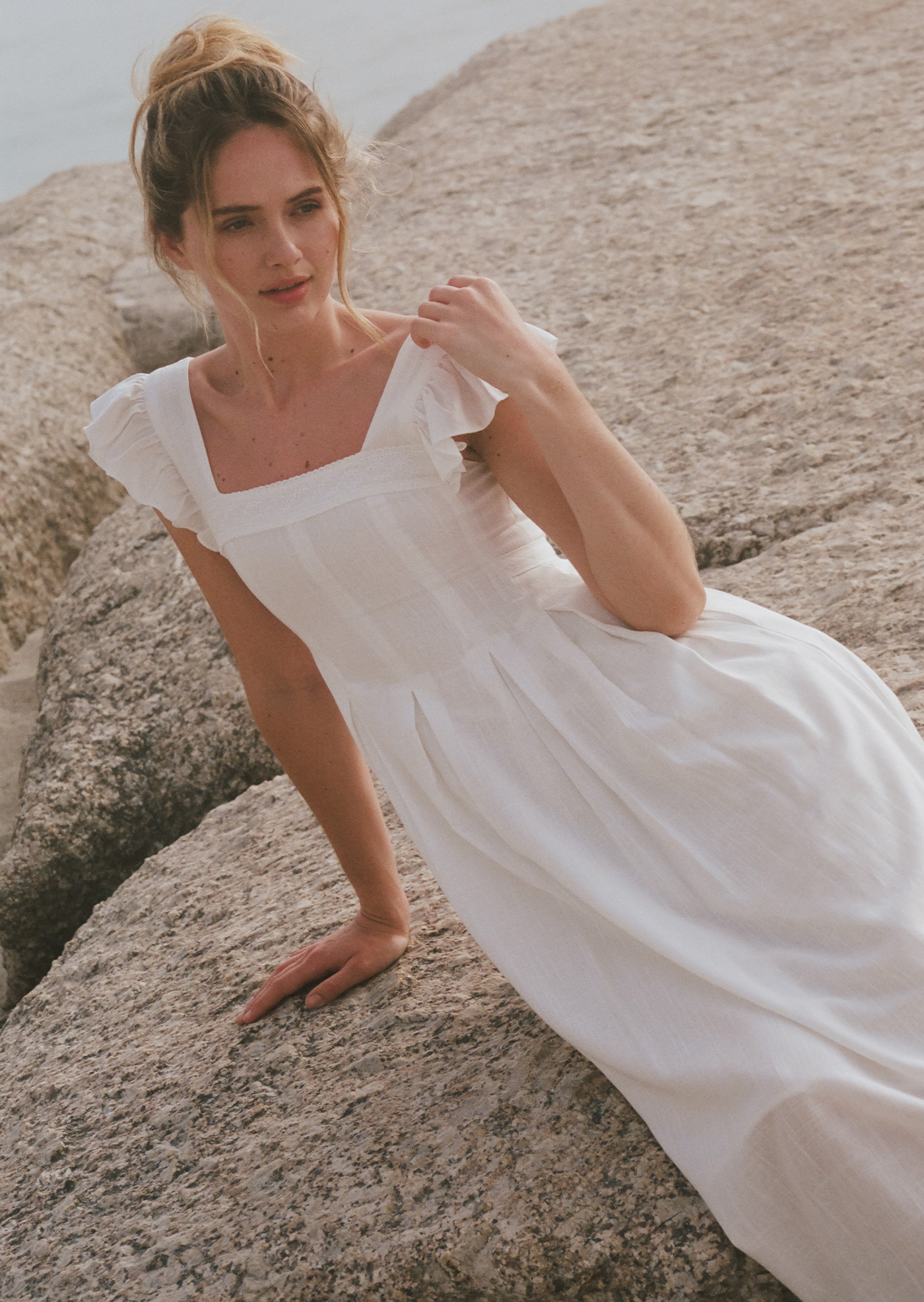 augustine maxi dress Augustine Maxi Dress - White