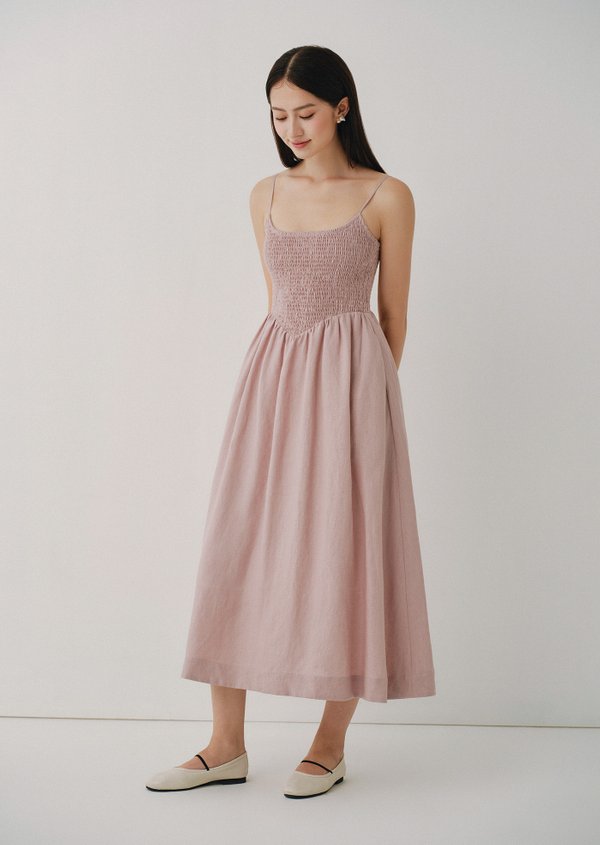 Doris Midaxi Dress - Powder Doris Midaxi Dress - Powder
