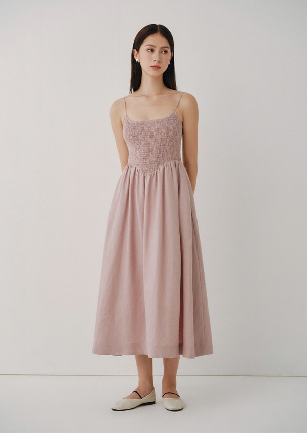 Doris Midaxi Dress - Powder Doris Midaxi Dress - Powder