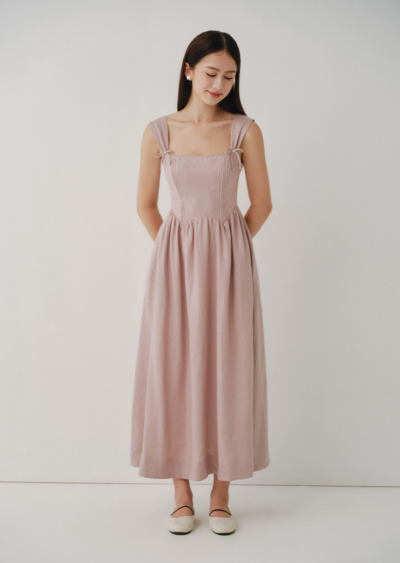 Rio Maxi Dress - Powder