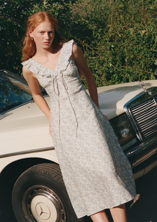 Clementine Midi Dress - Concord In Como