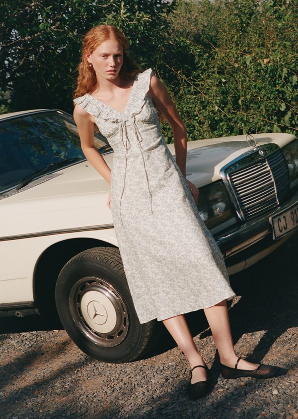 Clementine Midi Dress - Concord In Como