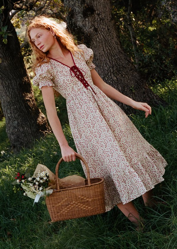 Darlington Midi Dress - Merryberry In Crush Darlington Midi Dress - Merryberry In Crush