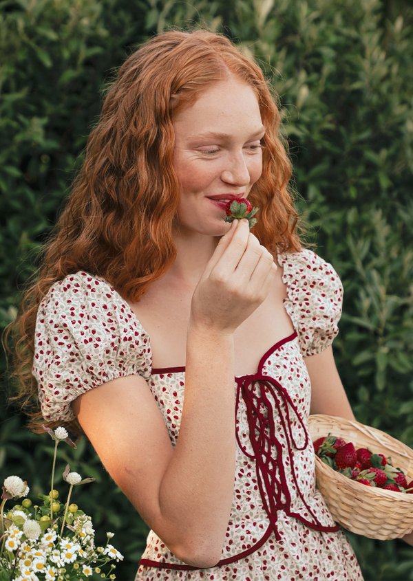 Gatlin Midi Dress - Merryberry In Crush