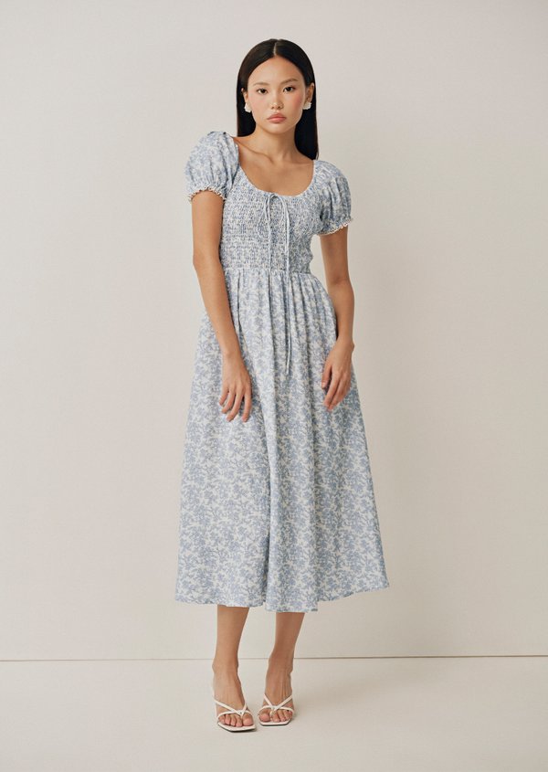 Helga Midi Dress - Concord In Skylight Helga Midi Dress - Concord In Skylight