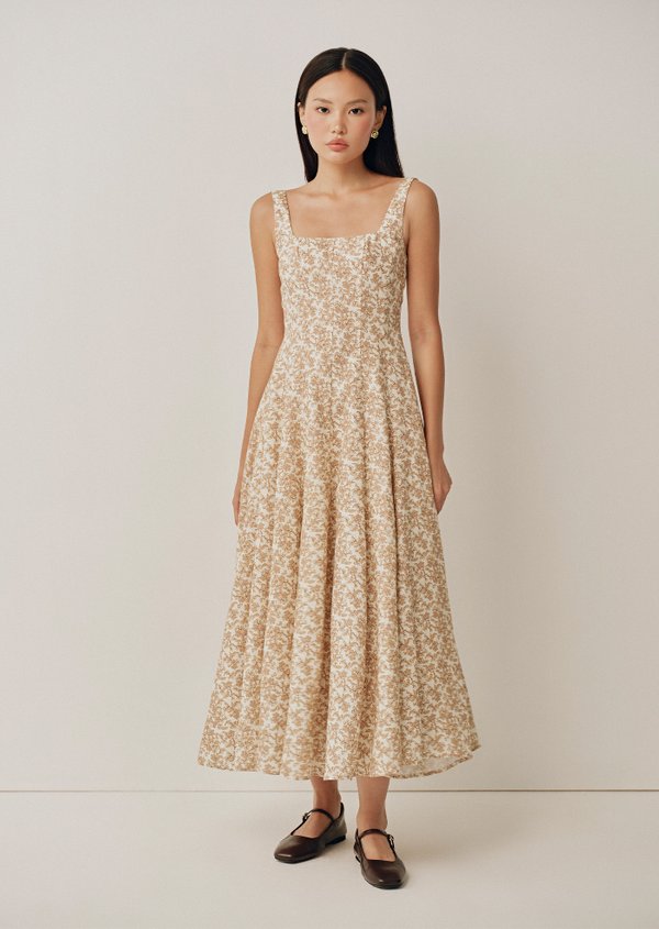 Nadia Midaxi Dress - Concord In Gold Nadia Midaxi Dress - Concord In Gold