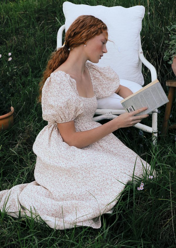 Sherlyn Midaxi Dress - Wild Prune In Quartz