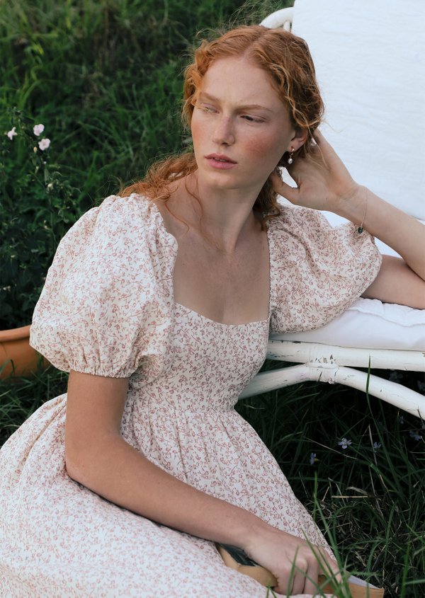 Sherlyn Midaxi Dress - Wild Prune In Quartz