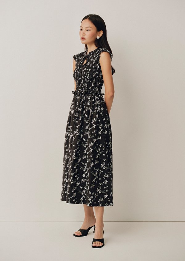 Violeta Midaxi Dress - Obsidian Violeta Midaxi Dress - Obsidian