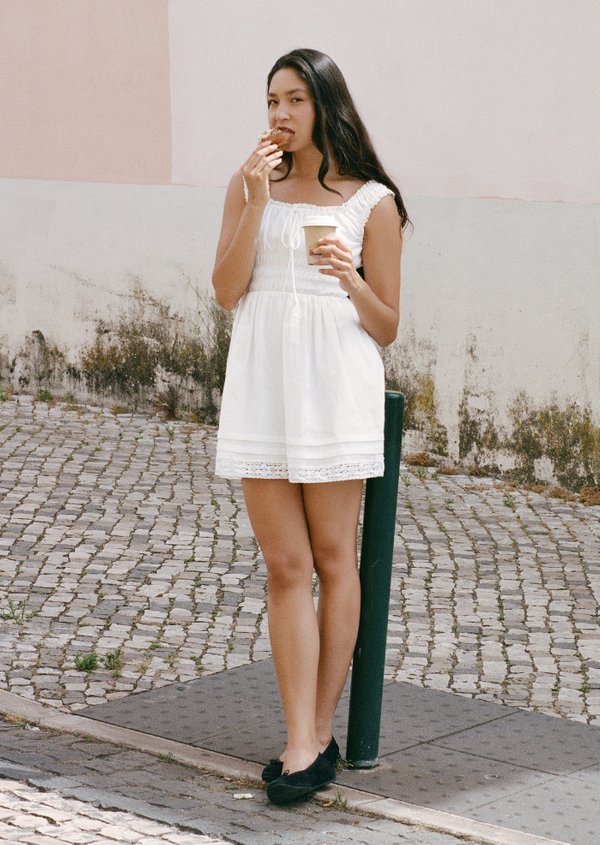 Lane Mini Dress - White Lane Mini Dress - White