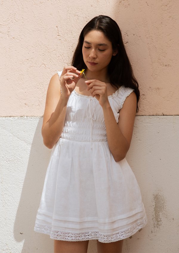 Lane Mini Dress - White Lane Mini Dress - White