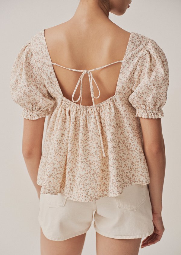 Cassidy Top - Wild Prune In Quartz