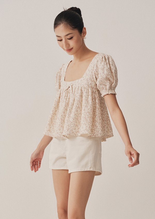 Cassidy Top - Wild Prune In Quartz