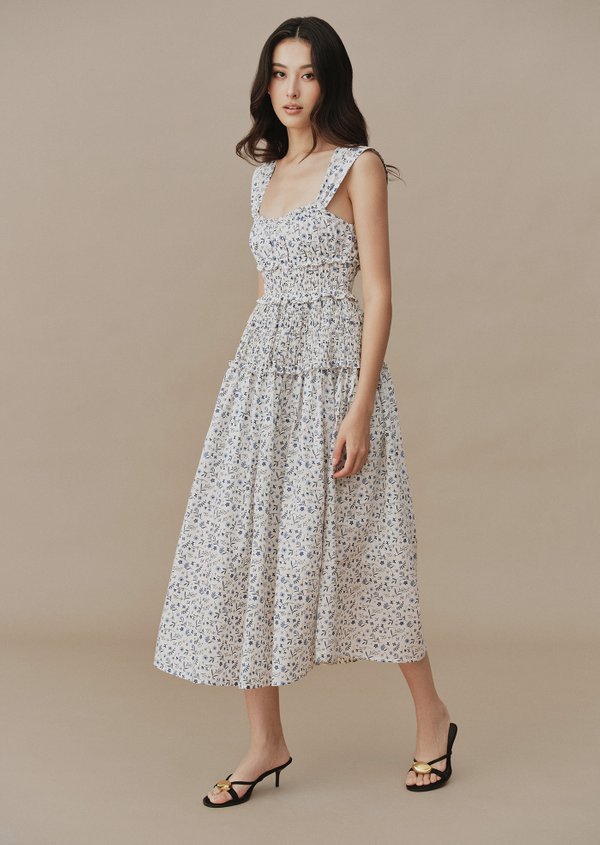 Viola Midaxi Dress - Lobelia