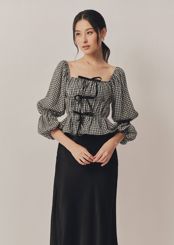 Amanda Top - Checked