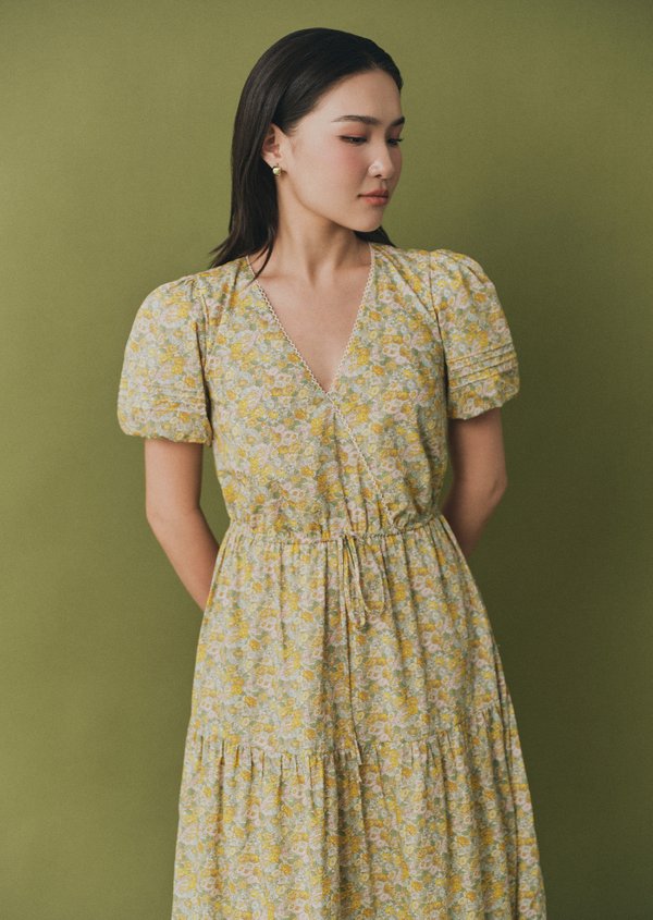 Aria Midi Dress - Leontyne Dream