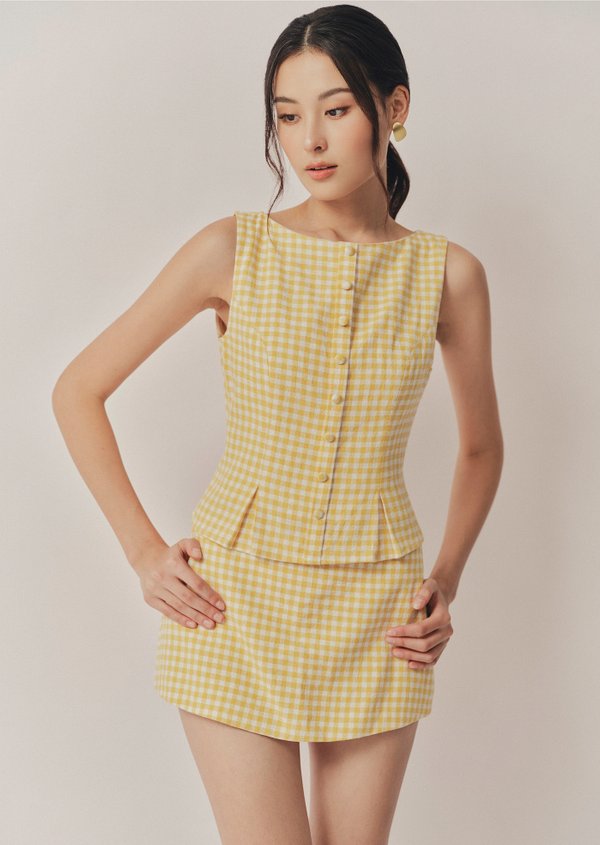 Birkin Mini Skorts - Sunlit Gingham