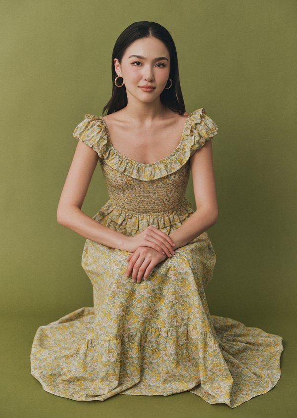 Lucia Midi Dress - Leontyne Dream