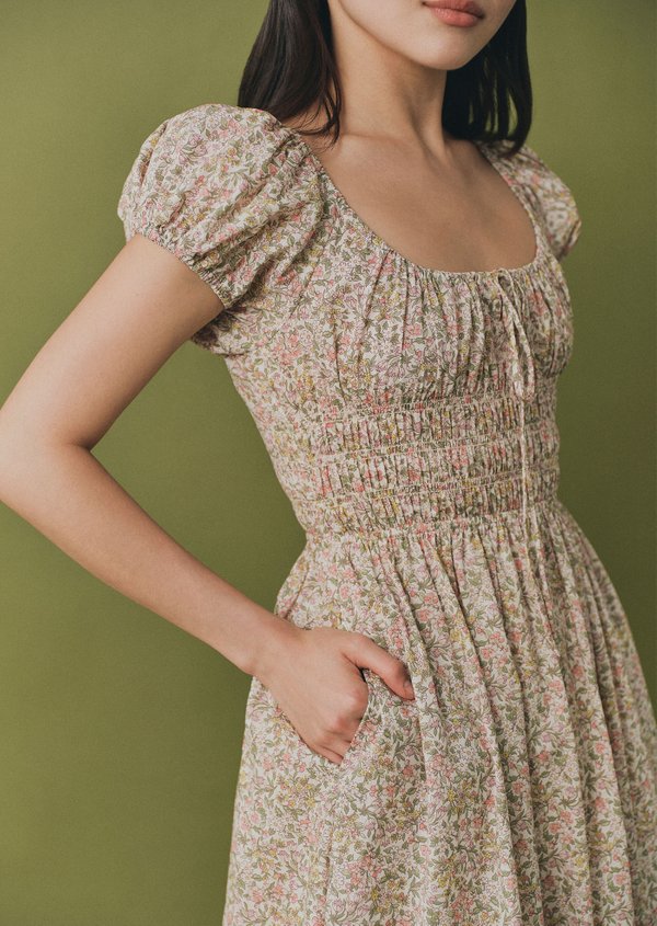 Mia Midi Dress - Nazanin (Pink)