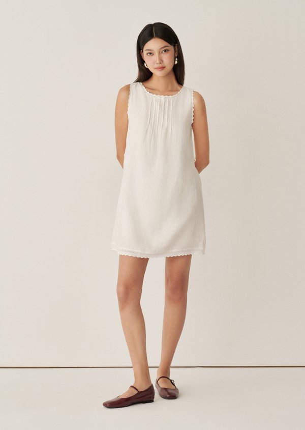 Vervain Mini Dress - White