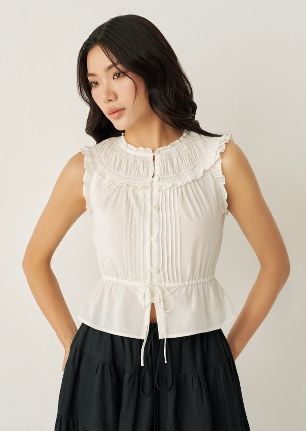 Rhoda Top - White