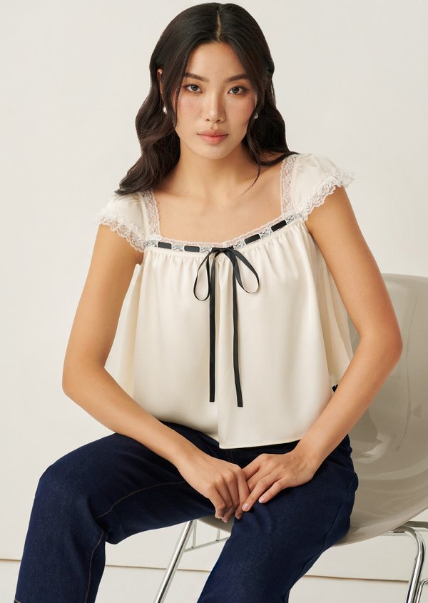 Sloanne Top - Champagne