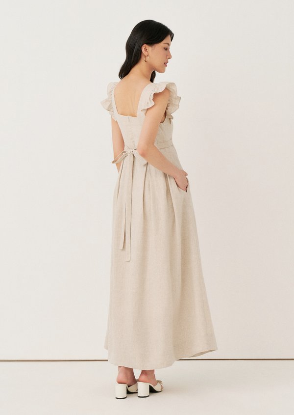 Augustine Maxi Dress - Sand