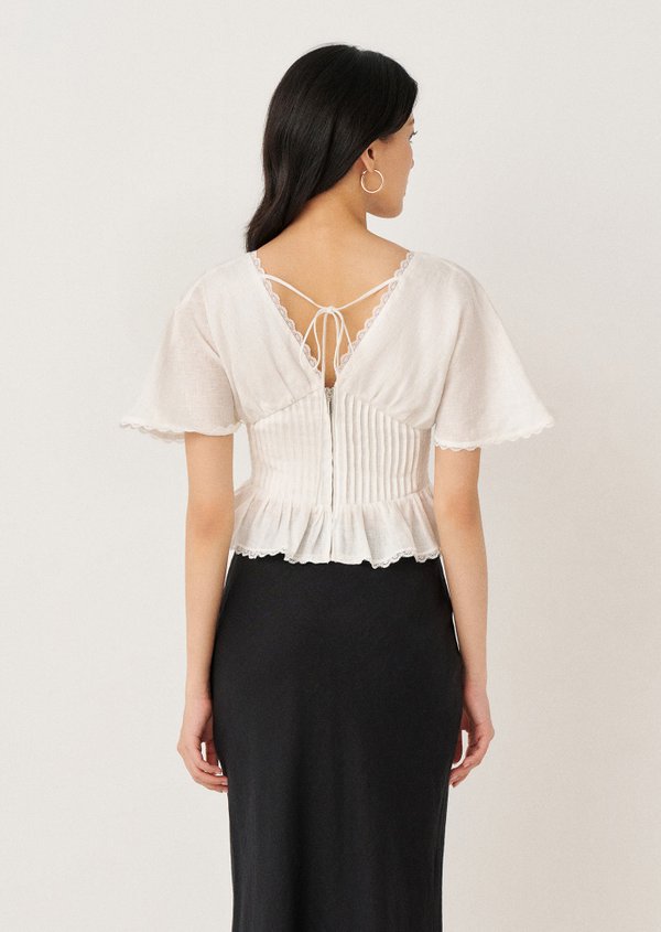 Cressida Top - White