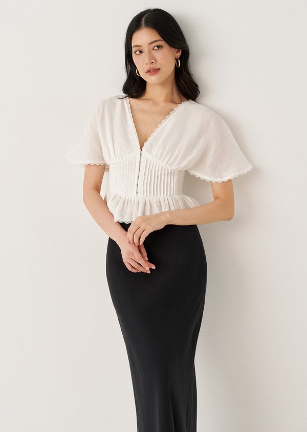 Cressida Top - White