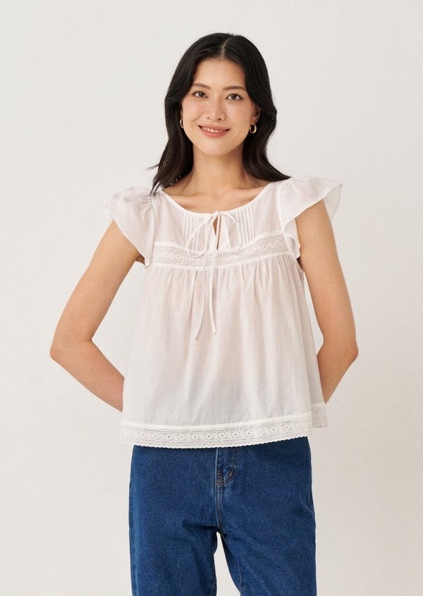 Hyssia Top - White