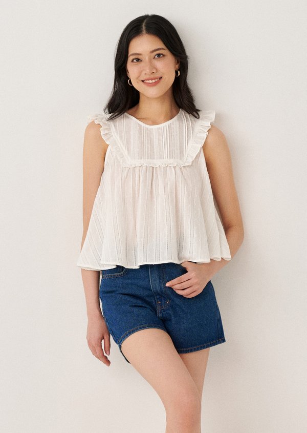 Nyssa Top - White