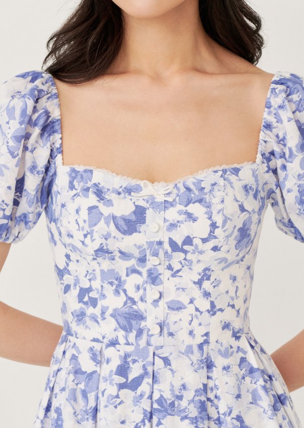 Sailor Midi Dress - Monet