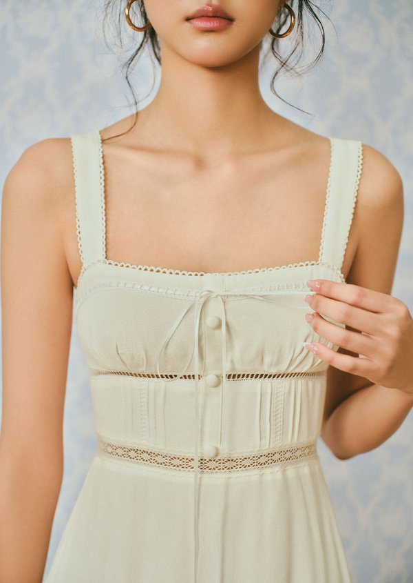 Jora Midi Dress - White