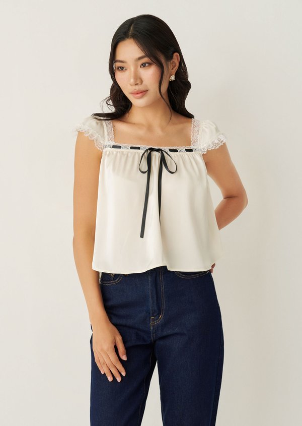 May Tapered Ankle Jeans - Dark Indigo